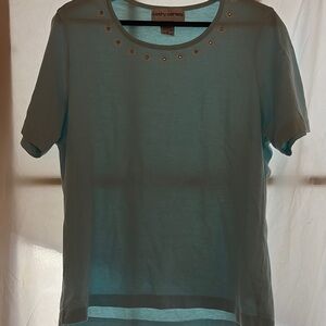 Cathy Daniels Green Short Sleeve Tee